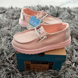 NEW! Pink slip on boat shoe
